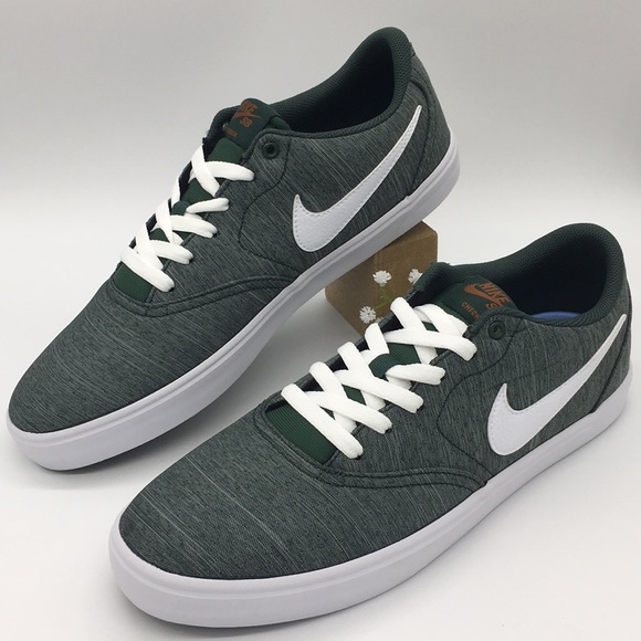 Nike Shoes Nike Sb Check Solar Cnvs Prm Moonlight Greenwhite Poshmark